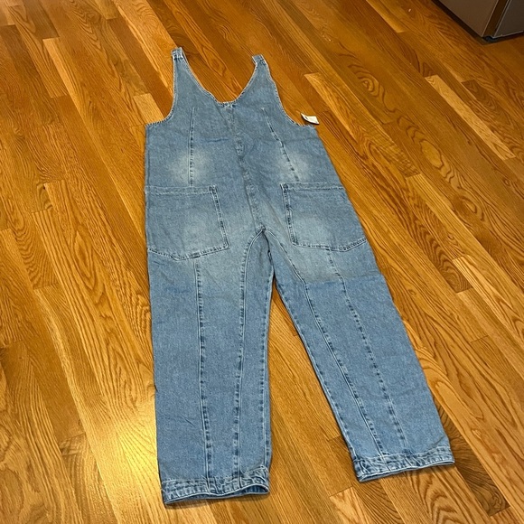 We The Free High Roller Jumpsuit Size L NWT - Picture 7 of 16